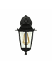 Licht-Erlebnisse Außen Wandlampe (B)17.5 x (H)34 cm in Schwarz
