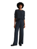 Marc O'Polo Fließende Wide Leg Pants in Dark Navy