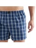 Götzburg Web-Boxershorts 2er Pack in Blau/Weiß