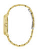 Guess Damen-Armbanduhr Cubed Goldfarben