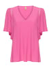 CULTURE Kurzarm-Bluse CUsif Relaxed fit in Phlox Pink