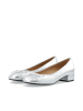Bianco Ballerinas in Silver