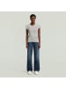 G-Star Raw T-Shirt in milk-dk black double stripe