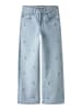 name it Jeans NKFROSE WIDE EMB JEANS 2010-FR in light blue denim