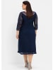 sheego Abendkleid in marine