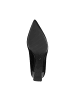 Tamaris Pumps mit Absatz aus Leder Schwarz