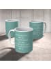 Mr. & Mrs. Panda Tasse Spruch Großonkel Superheld mit Spruch in Meeresbrise