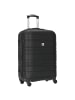 Paradise by CHECK.IN Santiago - 4-Rollen-Trolley 66 cm (rot) in schwarz