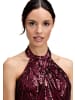 Vera Mont Abendkleid im Glitzer-Look in Wild Ruby
