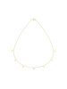Alexander York Kette PLÄTTCHEN-HERZ in Gold aus 925 Sterling Silber in gold