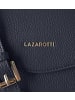 Lazarotti Bologna Leather Crossbody Umhängetasche Leder 22 cm navy