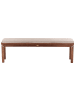 Beliani Auflagen TUSCANIA in Beige - (W) 157 x (H) 5 x (L) 34 cm