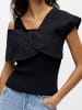 Object One-Shoulder-Top in Black