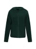 Nolie Damen Fleecejacke in Dunkelgrün
