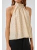 My Essential Wardrobe Ärmellose Bluse MWHally A-shape in Oatmeal W. Dots