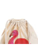 Mr. & Mrs. Panda Sportbeutel Flamingo Classic ohne Spruch in Creme