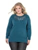 MIAMODA Pullover in dunkles petrol