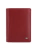 Golden Head Polo Geldbörse RFID Schutz Leder 9 cm in rot