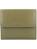 Esquire Peru Geldbörse RFID Leder 10 cm in olive