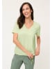 Olsen T-Shirt Clara in limone weiß - 0001