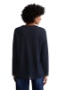 Marc O'Polo Feinstrick-Pullover loose in Dark Navy