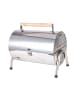 relaxdays Tischgrill in Silber - (B)41,5 x (H)35 x (T)24,5cm