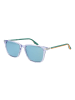 Converse Unisex Sonnenbrille Quadratisch Blau