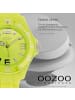 Oozoo Analog-Armbanduhr Oozoo Timepieces grün groß (ca. 43mm)