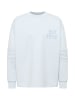 Carlo Colucci Sweatshirt Faustini in Hellblau