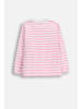 MOKIDA Oversize-langarmshirt in gedämpftes Rosa