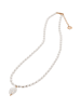 Usha Women Necklace in Rose Gold White