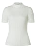 More & More Rippstrickpullover in off white