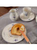 Villeroy & Boch 6er Set Kaffeebecher Vieux Luxembourg 290 ml in weiß-blau