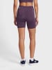 Hummel Tight Kurze Hose Hmlte Fundamental Damen in PLUM PERFECT