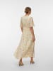 Vero Moda Gesmoktes Kleid in Birch