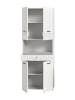ebuy24 Hochschrank Prisma Weiß 70 x 34 cm