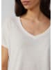 QS T-Shirt in 0200_creme