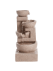 Beliani Gartenbrunnen VALLESINELLA in Beige - (W) 38 x (H) 86 x (L) 38 cm