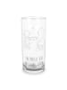 Mr. & Mrs. Panda Wasserglas Glühschwein Sause mit Spruch in Transparent