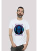 F4NT4STIC T-Shirt Harry Potter Neon Todesser in weiß