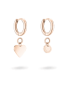 LIEBESKIND BERLIN Ohrringe Layered Love in roségold