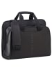 Delsey Arche Aktentasche RFID Schutz 42 cm Laptopfach in schwarz