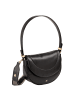 DuDu Schultertasche Leder 22 cm black