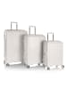 Heys AirLite 4 Rollen Kofferset 3-teilig mit Dehnfalte white