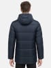 Tazzio Winterjacke "A811" - Lange Steppjacke, mit Kapuze - in Navy