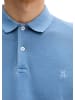 Marc O'Polo Poloshirt Piqué shaped  garment-dyed in Provincial Blue