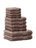 Cawö Handtuch 10er Pack in Walnuss