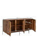 FineBuy Sideboard in Braun / Sheesham / 144x47x72