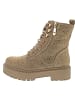 La Strada Schnürstiefelette Beige