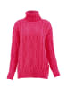 myMo Damen Rollkragenpullover in PINK